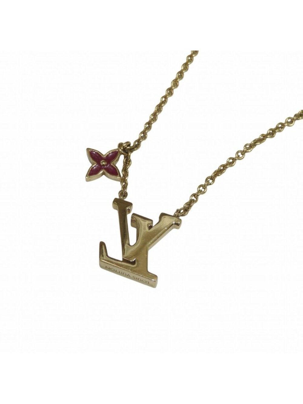 Louis Vuitton Iconic Logo Necklace 45 cm - Picture 4 of 9